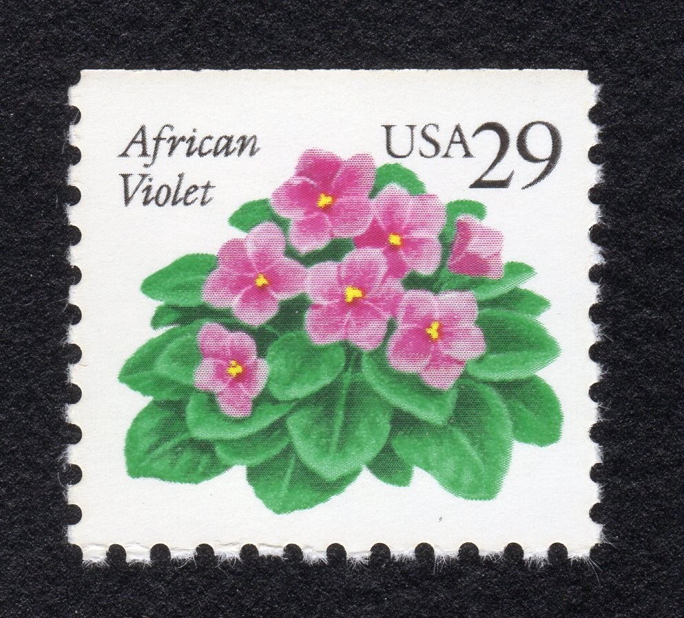Scott #2486 African Violet Booklet Single Stamp - MNH