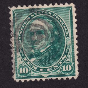 Scott #258 Daniel Webster Single Stamp - used #1
