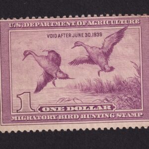 Scott #RW5 Migratory Bird Hunting Stamp - MH