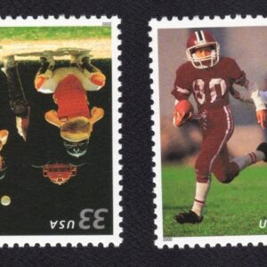 Scott #3402a (3399) Youth Sports Basketball Football Set of 4 Single Stamps MNH