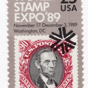Scott #2410 World Stamp Expo Lincoln Single Stamp - MNH