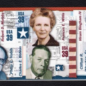 Scott #4076 Distinguished American Diplomats Block of 6 Stamps - MNH