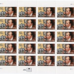 Scott #3135 Raoul Wallenberg Full Sheet of 20 Stamps - MNH