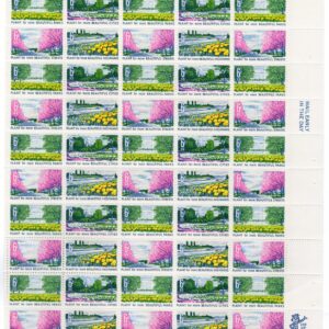 Scott #1368a Beautification of America Sheet of 50 Stamps - MNH P#30626 UR