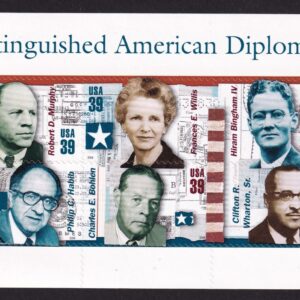 Scott #4076 Distinguished American Diplomats Sheet of 6 Stamps - MNH
