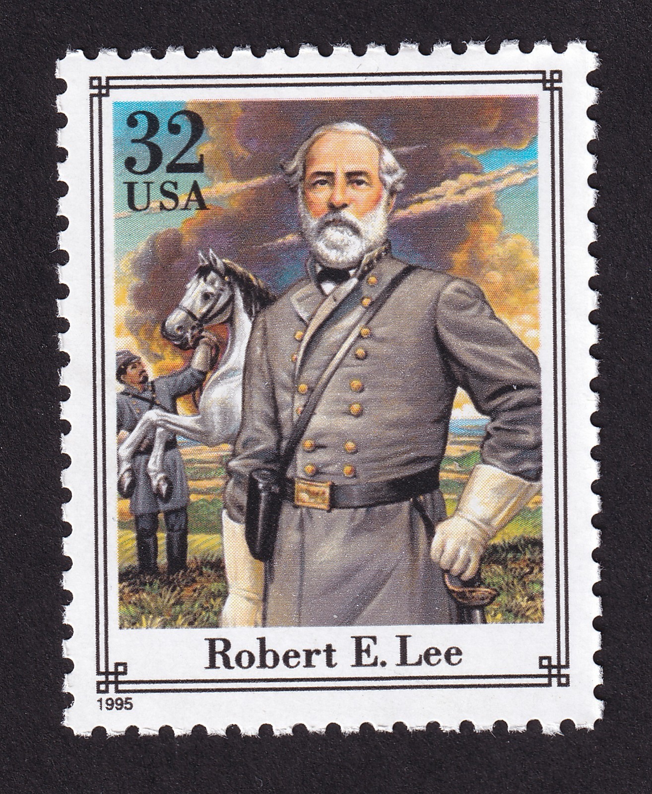 Scott #2975b Robert E. Lee Confederate General Civil War Single Stamp - MNH