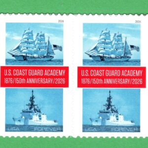 Scott #6117 Coast Guard Academy Anniversary Pair of Stamps - MNH