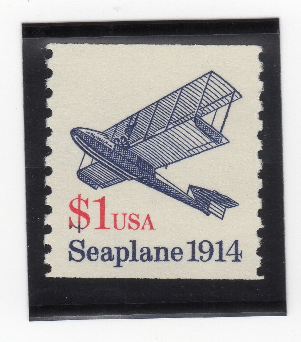 Scott #2468 Seaplane Single Stamp - MNH XF in mount