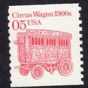Scott #2452 Circus Wagon Transportation Single Stamp - MNH in mount