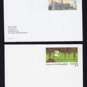 Scott #UX127-UX128-UX129-UX130 Stamped Postal Cards in mounts