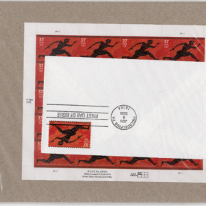 Scott #3863 Greek Olympics Sheet of 20 Stamps w/FDC - Sealed
