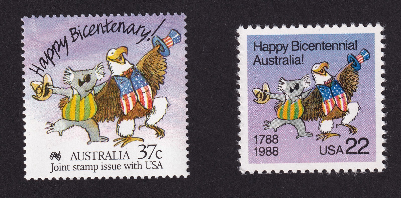Scott #2370 Australia Bicentennial Joint Issue Single Stamps - MNH