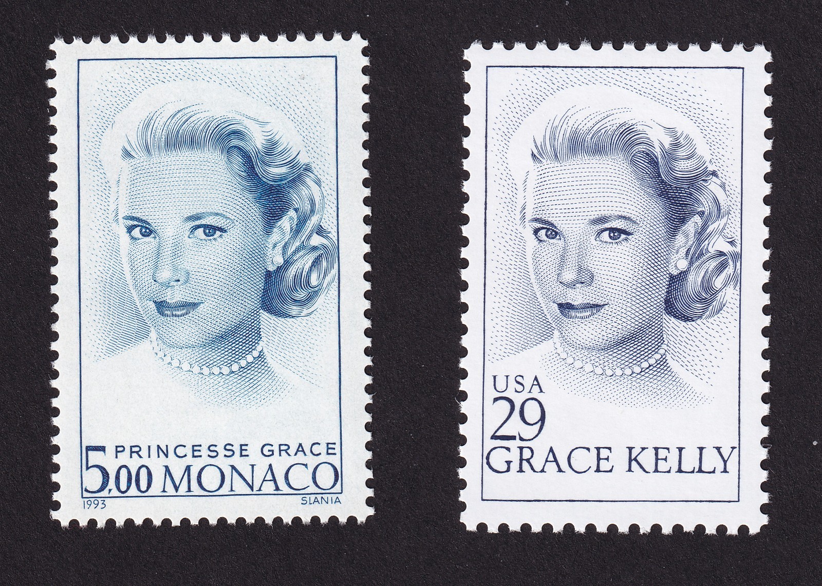 Scott #2749 Grace Kelly Monaco Joint Issue Single Stamps - MNH