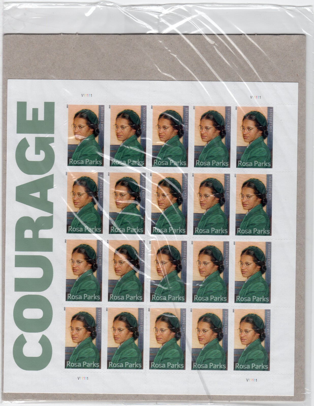 Scott #4742 Rosa Parks (Black Heritage) Sheet of 20 Forever Stamps - Sealed