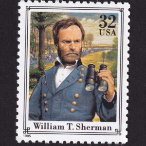 Scott #2975q William T. Sherman Civil War Single Stamp - MNH