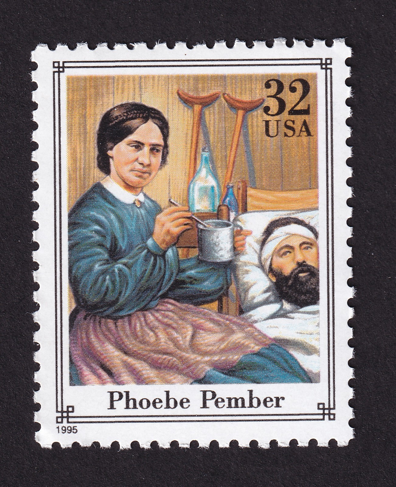 Scott #2975r Phoebe Pember Civil War Single Stamp - MNH