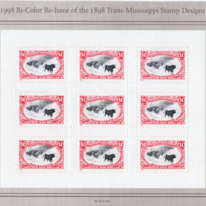 Scott #3210 Trans-Mississippi (Cattle in Storm) $1 Sheet of 9 Stamps - MNH