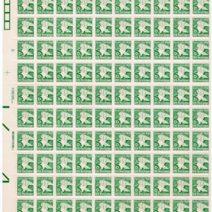 Scott #2111 D Series Eagle Sheet of 100 Stamps - MNH