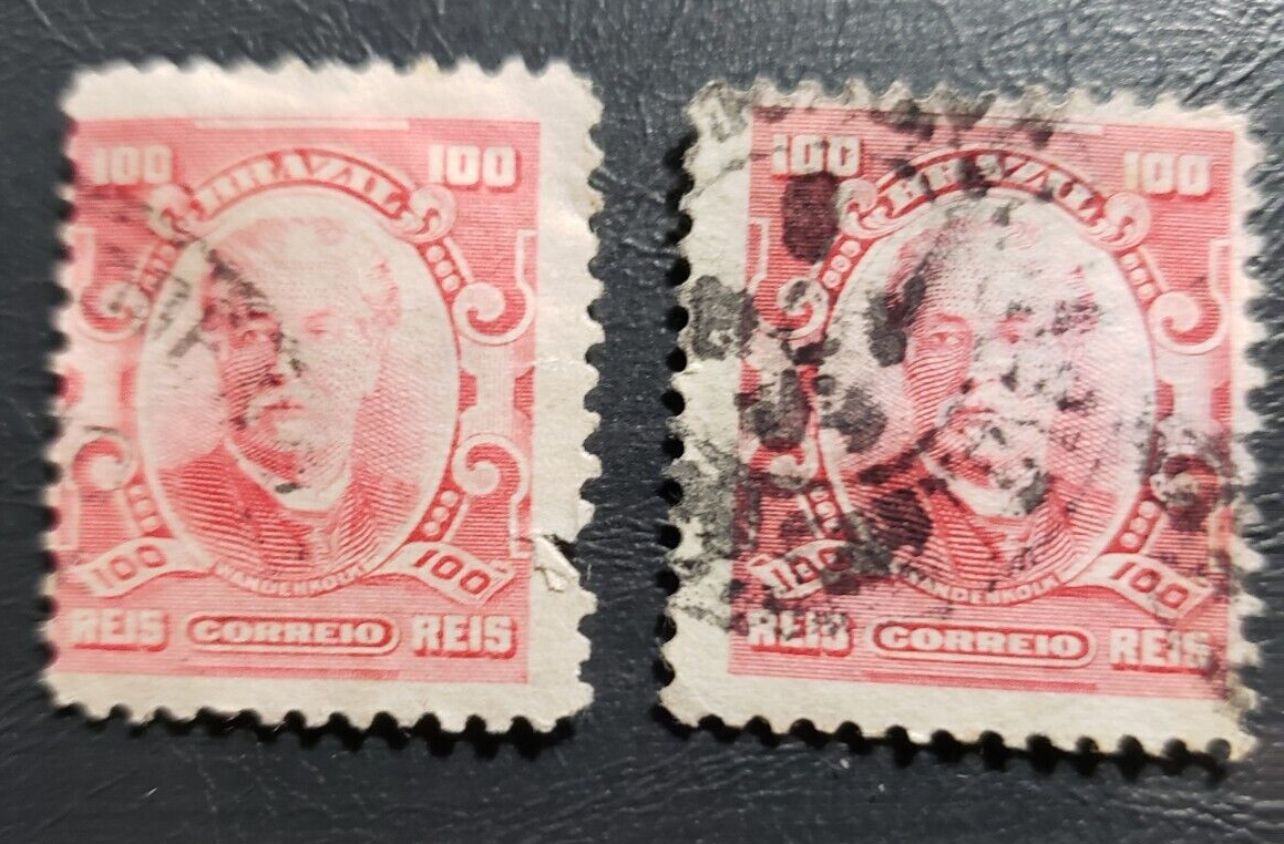 Stamp LatinAmerica Brazil 1906 "Eduardo Wandenkolk" A51 100R