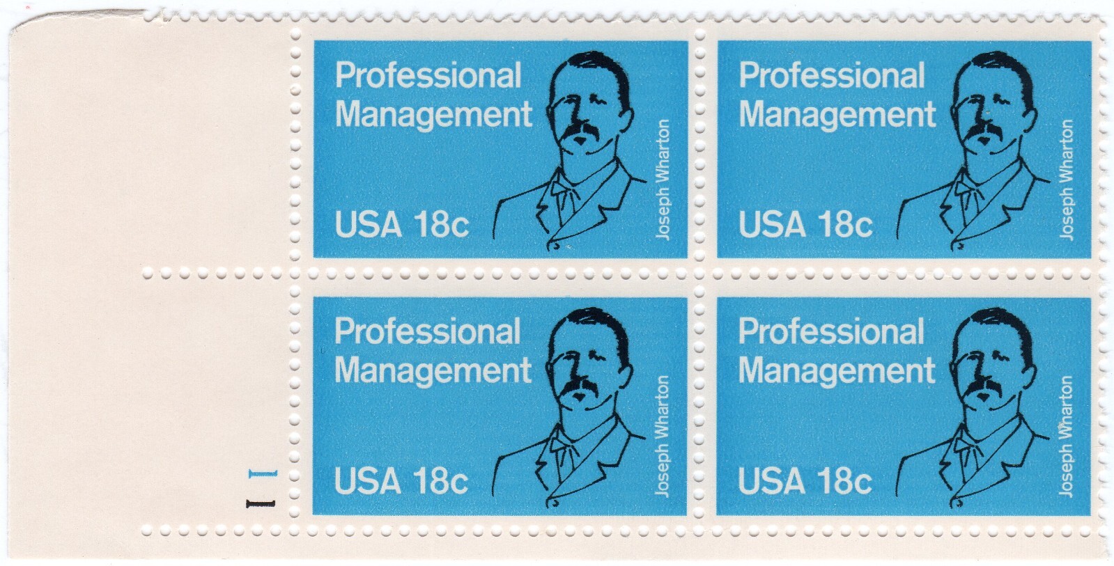 Scott #1920 Professional Management Plate Block of 4 Stamps - MNH