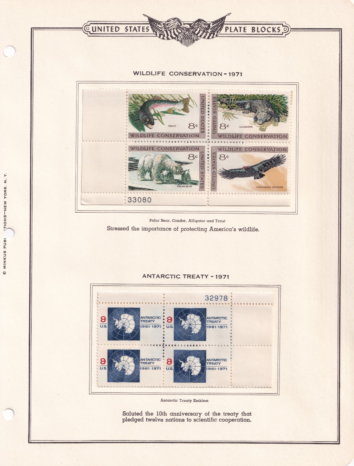 Scott #1430a (1427-30) & 1431 Plate Blocks of 4 Stamps - MNH