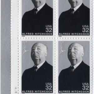 Scott #3226 Alfred Hitchcock (Rear Window) Plate Block of 4 Stamps - MNH