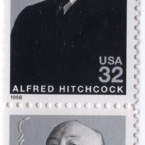 Scott #3226 Alfred Hitchcock (Rear Window, The Birds) Pair of Stamps - MNH