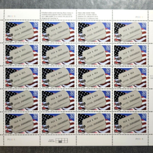 Scott #2966 POW MIA (Veterans) Full Sheet of 20 Stamps - MNH
