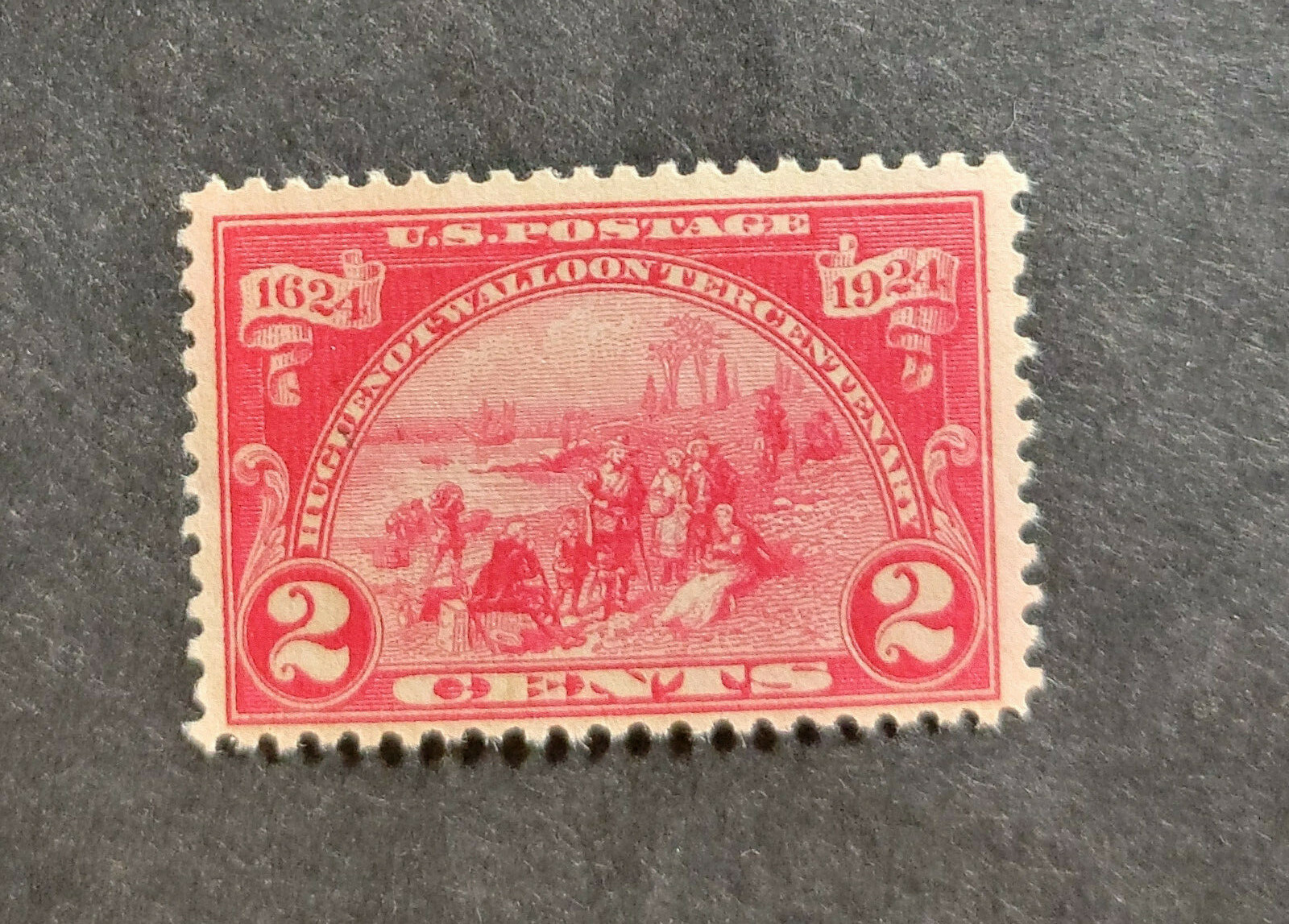 Scott #615 Huguenot Walloon Single Stamp - MNH