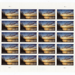Scott #5179 Nebraska Full Sheet of 20 Forever Stamps - MNH