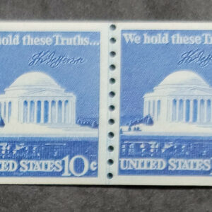 Scott #1520 Jefferson Memorial and Signature Joint Line Pair - MNH #1