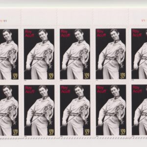 Scott #3812 Roy Acuff (Fiddle) Half Sheet of 10 Stamps - MNH Top