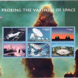 Scott #3409 Probing Vastness of Space Stamp Sheet - MNH