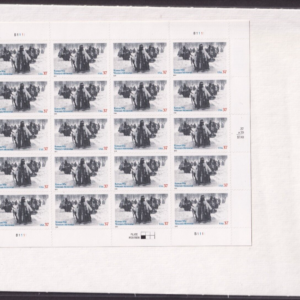 Scott #3803 Korean War Memorial Full Sheet of 20 Stamps - Sealed White