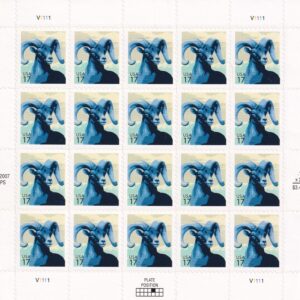 Scott #4138 BigHorn Sheep Sheet of 20 Stamps - MNH