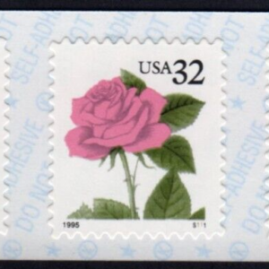 Scott #2492g Pink Rose Plate # Coil (PNC5) of 5 Stamps - MNH P#S111