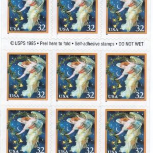 Scott #3012a Midnight Angel Booklet of 20 Stamps - MNH P#B1111