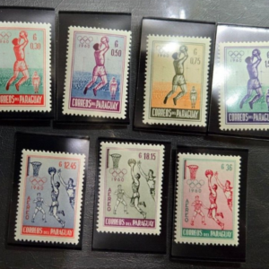 Stamp Paraguay 1960 Olympic Games A131 #556-559, C262-264 MNH