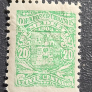 Stamp Colombia 1903 Private City of Medellin MH