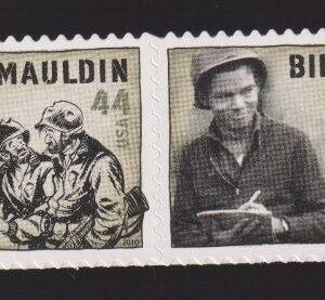 Scott #4445 Bill Mauldin (War Reporter) Block of 4 Stamps - MNH