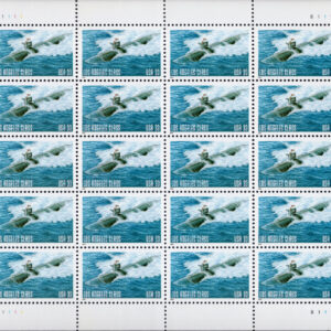 Scott #3372 LA Class Submarine Full Sheet of 20 Stamps - MNH