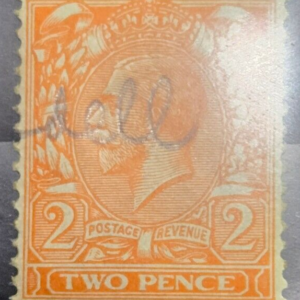 Stamp Great Britain 1912 King George V A85 #162a used
