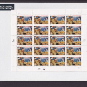 Scott #3147 Vince Lombardi (Green Bay Packers) Full Sheet of 20 Stamps - Sealed