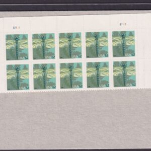 Scott #4267 Dragonfly Half Sheet of 10 Stamps - Sealed Top