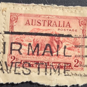 Stamp Australia 1934 Merino Sheep A18 #147 used