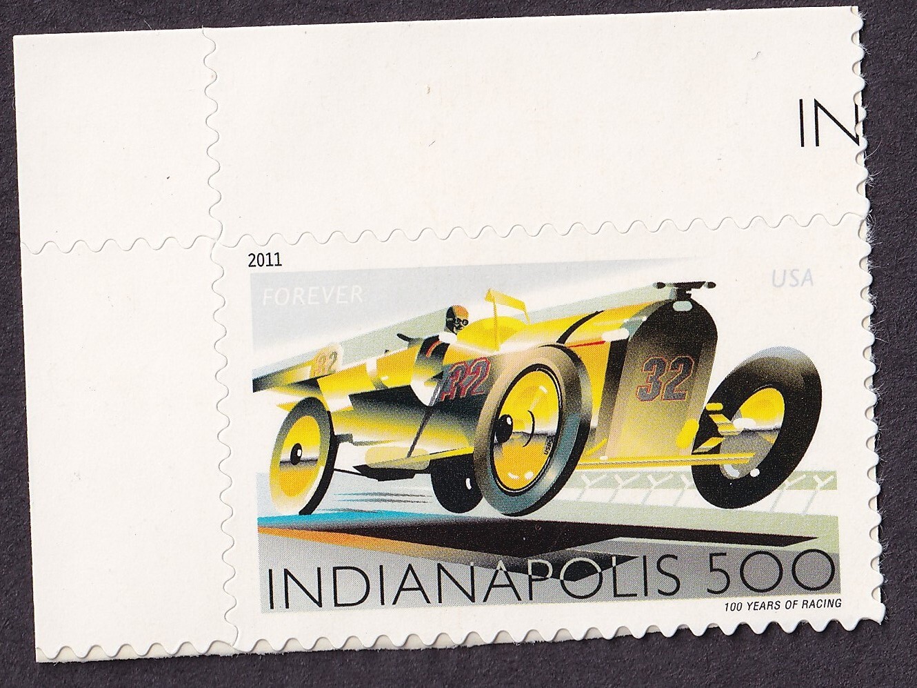 Scott #4530 Indianapolis 500 (Indy, Wasp) Forever Stamp - MNH