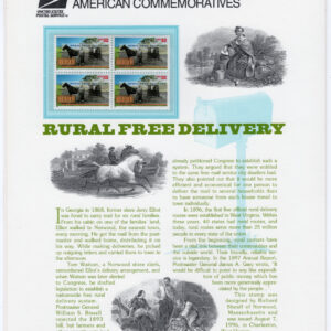 Scott #CP512 (3090) Rural Free Delivery Commemorative Panel of 4 Stamps - Sealed