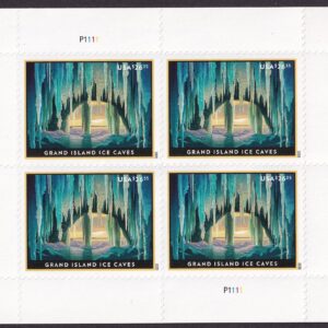 Scott #5430 Grand Ice Caves (Michigan) Sheet of 4 Express Mail Stamps - MNH