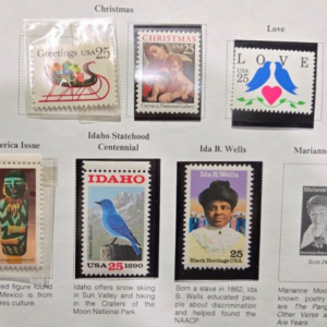 Scott 1989-90 #2427, 2440, 2442, 2439, 2426 MNH
