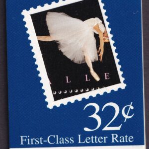 Scott #BK273 Ballet (3237) ATM Booklet of 15 Stamps - MNH